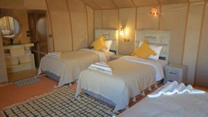 Superior Luxury Camp in Merzouga Desert, Camel Ride, With AC