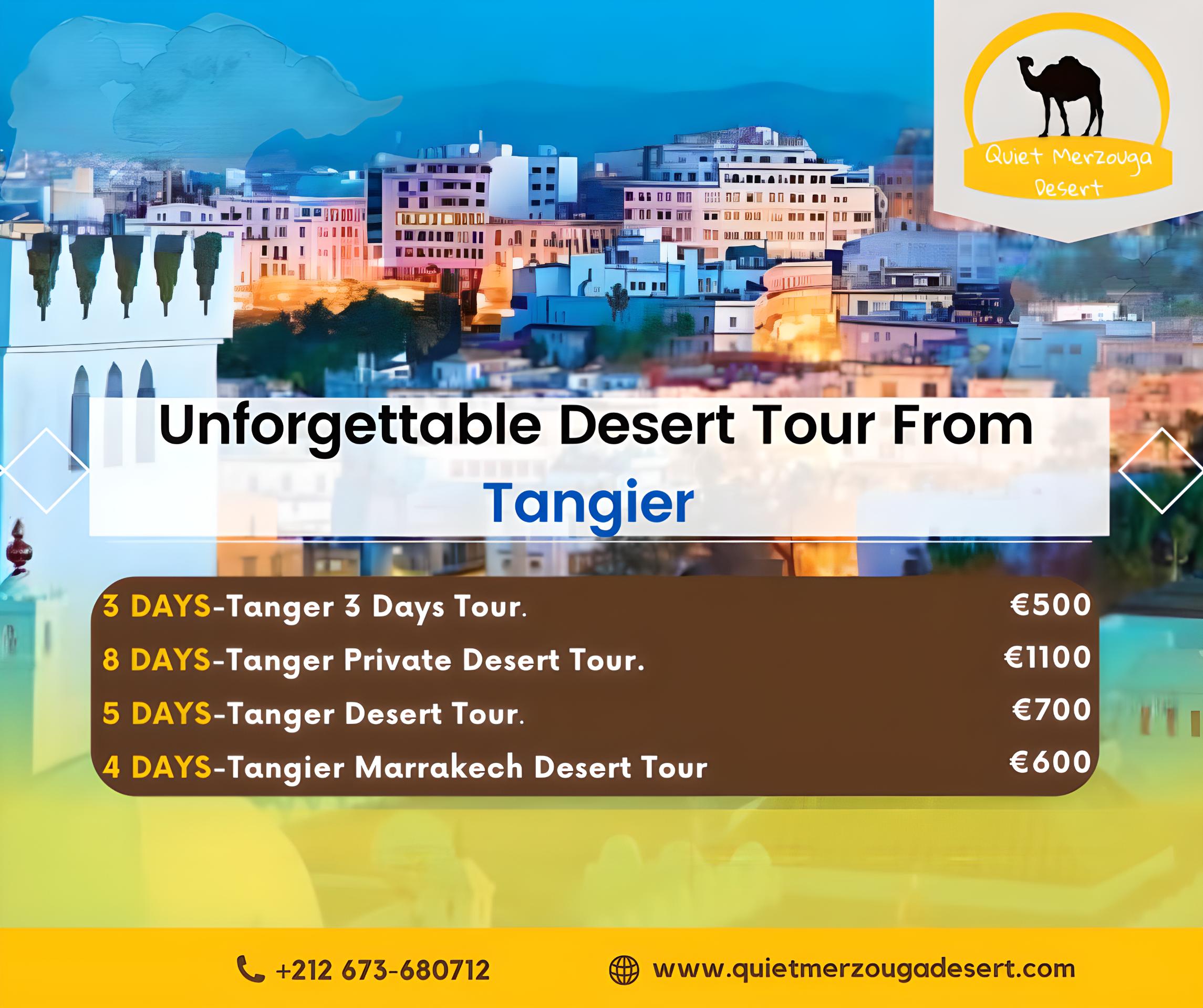 Unforgettable Desert Tour From Tangier #1