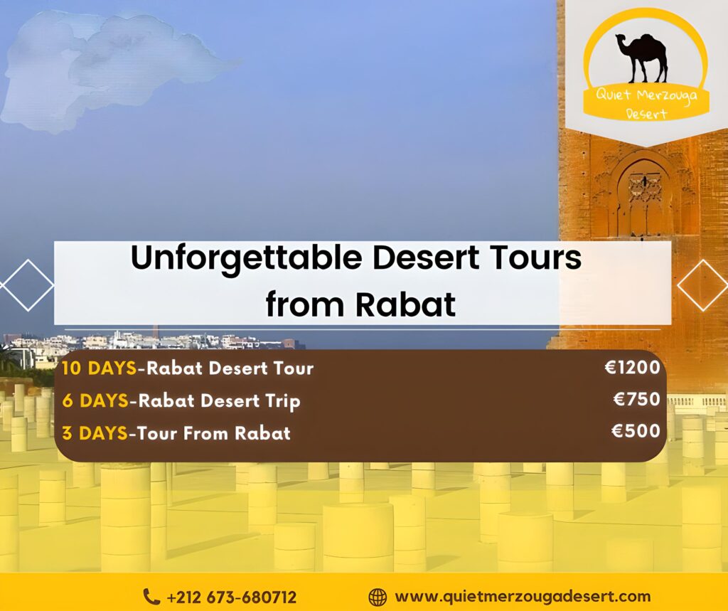 Unforgettable Desert Tours from Rabat