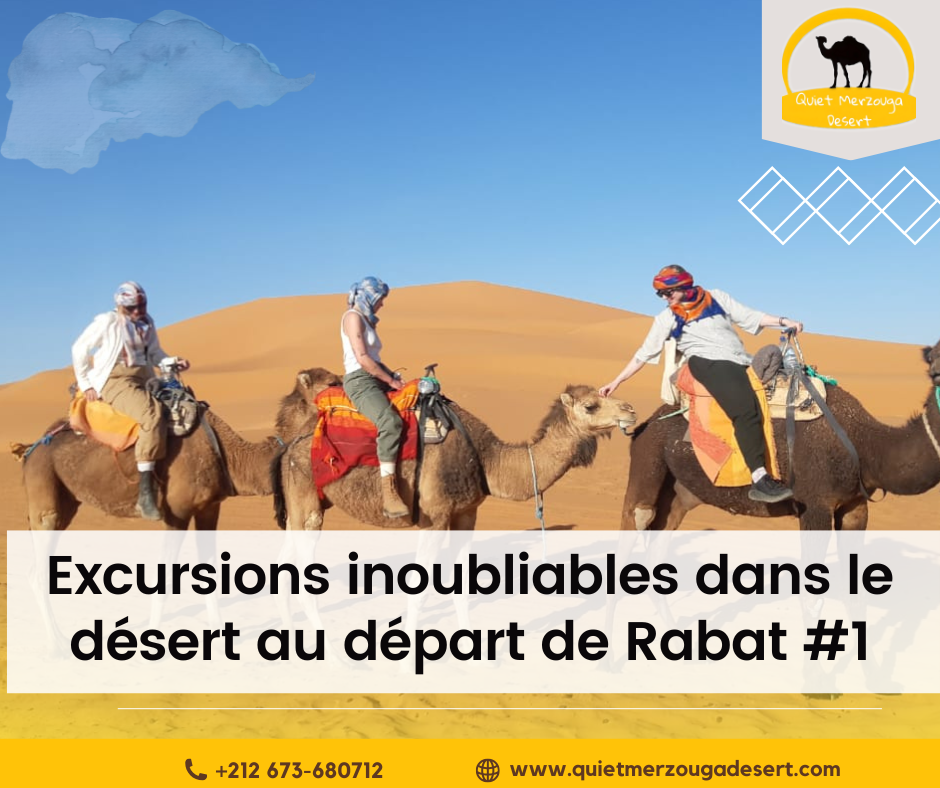 Excursions inoubliables dans le désert au départ de Rabat #1