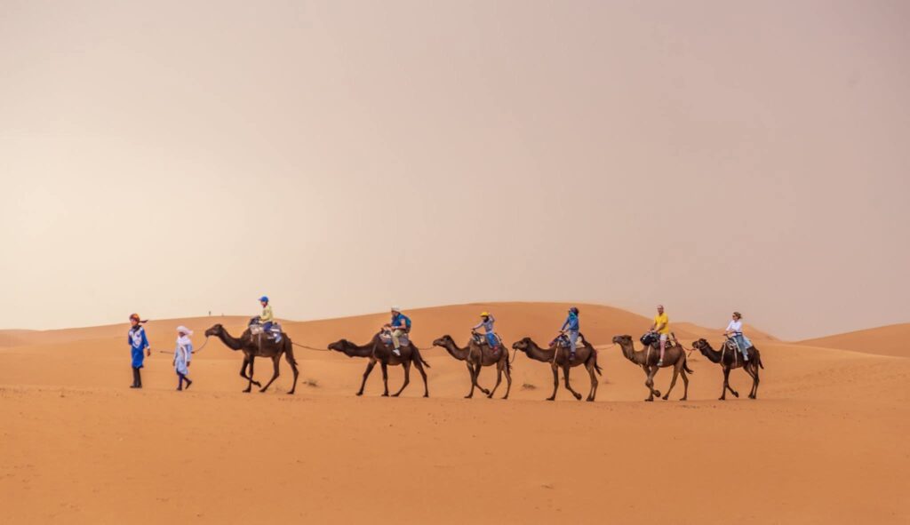 Sul tour di 4 giorni da Marrakech a Fes passando per le dune di Merzouga