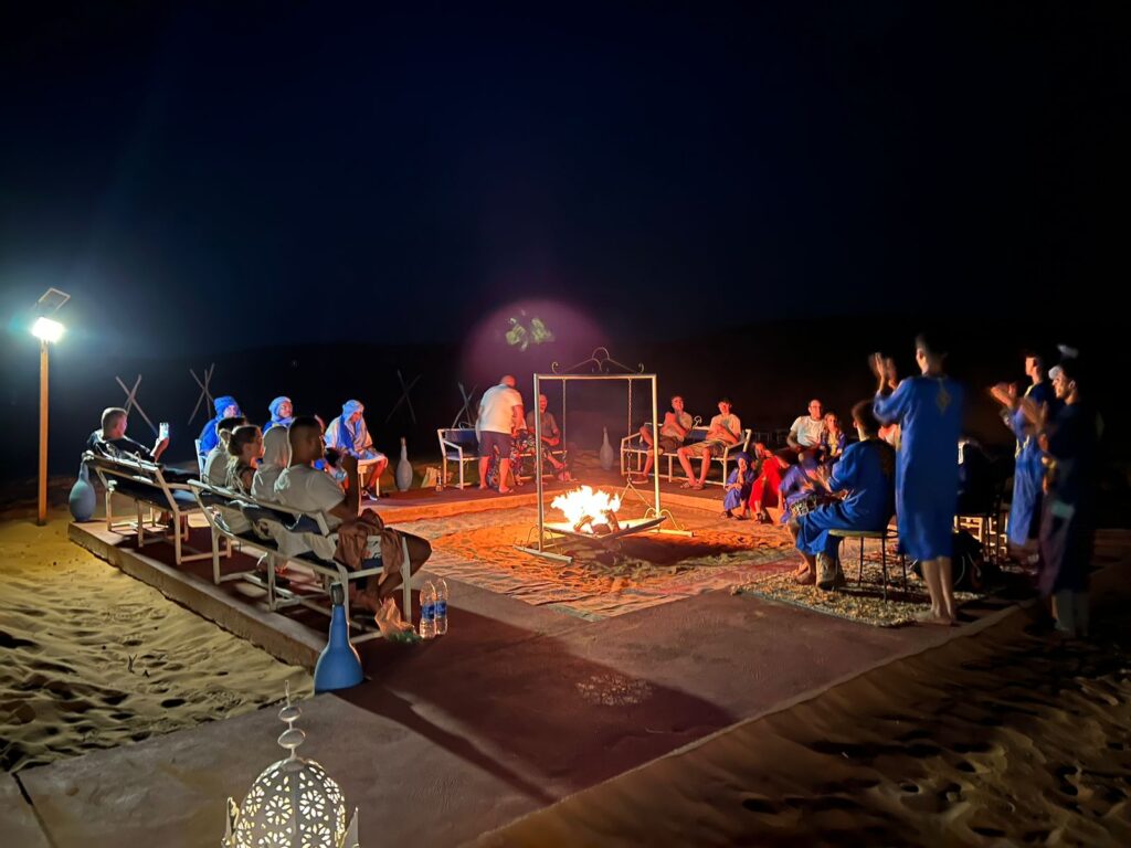 Deux nuits dans les dunes de Merzouga