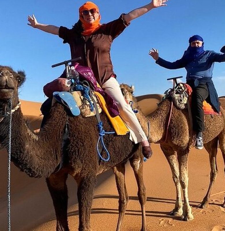 viaje en camello de merzouga